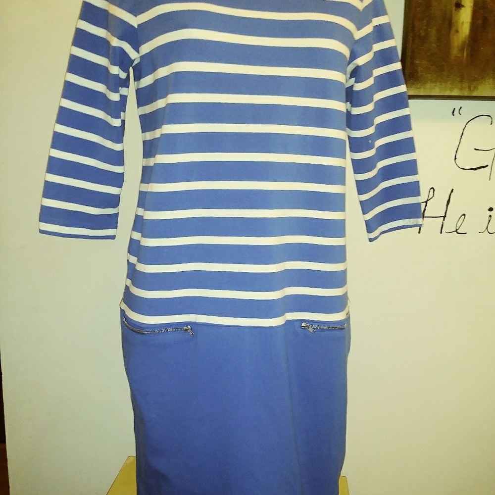 CHRISTOPHER &BANK. ROYAL BLUE. AND BE.SMALL DREES